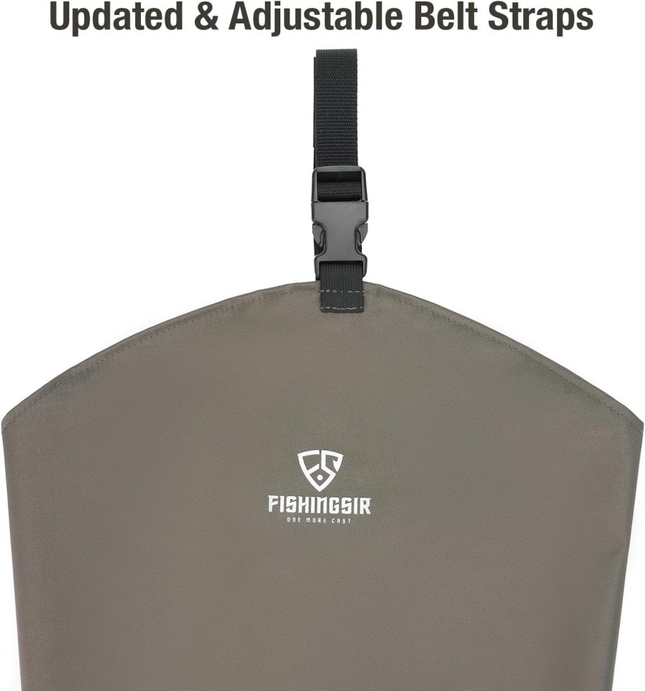 Hip Waders Waterproof Hip Boots Cleated 2-Ply Nylon/PVC Fishing Hip Wader - Image 6
