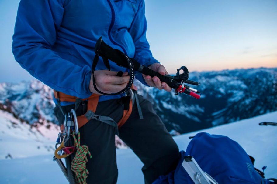 MSR DynaLock Ascent Foldable Carbon Backcountry Trekking Poles - Image 9